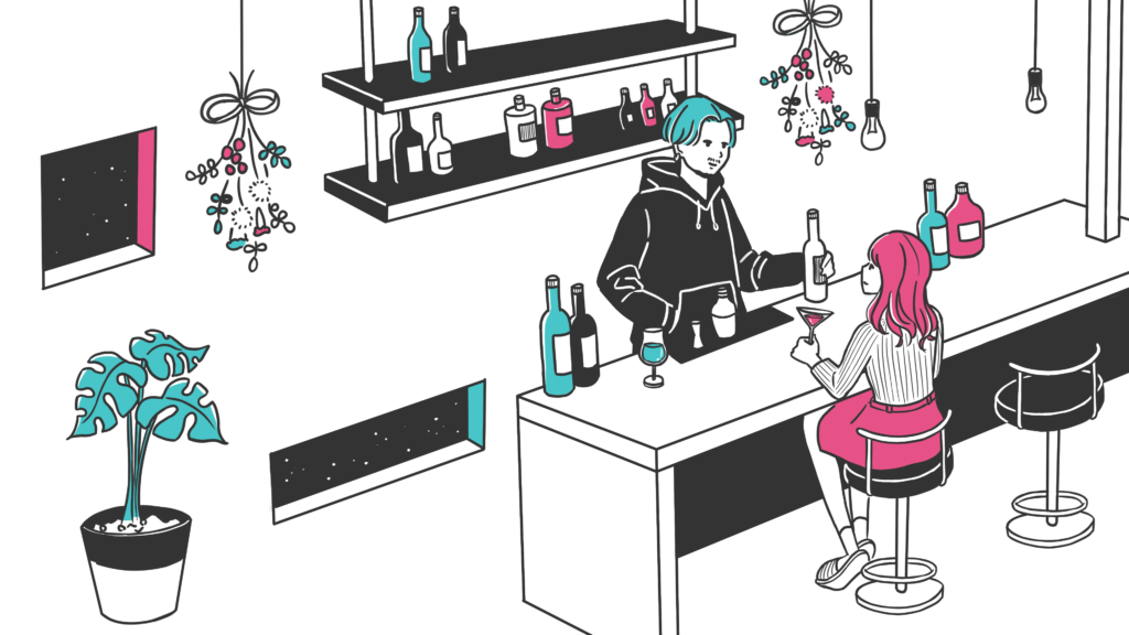 酒飲みトーク番組「我が家のBARカウンターより。」様 / ビジュアル